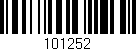 Código de barras (EAN, GTIN, SKU, ISBN): '101252'