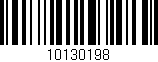 Código de barras (EAN, GTIN, SKU, ISBN): '10130198'