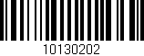 Código de barras (EAN, GTIN, SKU, ISBN): '10130202'
