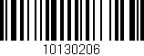 Código de barras (EAN, GTIN, SKU, ISBN): '10130206'