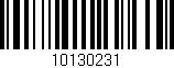 Código de barras (EAN, GTIN, SKU, ISBN): '10130231'