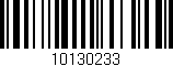 Código de barras (EAN, GTIN, SKU, ISBN): '10130233'