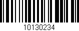 Código de barras (EAN, GTIN, SKU, ISBN): '10130234'