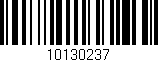 Código de barras (EAN, GTIN, SKU, ISBN): '10130237'