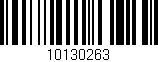 Código de barras (EAN, GTIN, SKU, ISBN): '10130263'