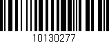 Código de barras (EAN, GTIN, SKU, ISBN): '10130277'