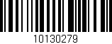 Código de barras (EAN, GTIN, SKU, ISBN): '10130279'