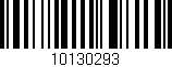 Código de barras (EAN, GTIN, SKU, ISBN): '10130293'