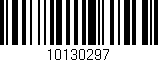 Código de barras (EAN, GTIN, SKU, ISBN): '10130297'