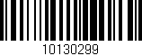Código de barras (EAN, GTIN, SKU, ISBN): '10130299'