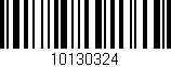 Código de barras (EAN, GTIN, SKU, ISBN): '10130324'