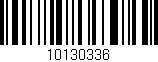 Código de barras (EAN, GTIN, SKU, ISBN): '10130336'