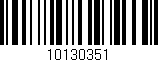 Código de barras (EAN, GTIN, SKU, ISBN): '10130351'