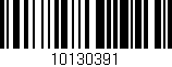 Código de barras (EAN, GTIN, SKU, ISBN): '10130391'