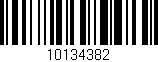 Código de barras (EAN, GTIN, SKU, ISBN): '10134382'