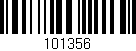 Código de barras (EAN, GTIN, SKU, ISBN): '101356'