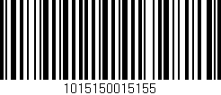 Código de barras (EAN, GTIN, SKU, ISBN): '1015150015155'