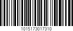 Código de barras (EAN, GTIN, SKU, ISBN): '1015173017310'