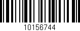 Código de barras (EAN, GTIN, SKU, ISBN): '10156744'