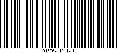 Código de barras (EAN, GTIN, SKU, ISBN): '1015764_18_14_U'