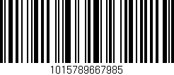 Código de barras (EAN, GTIN, SKU, ISBN): '1015789667985'