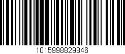 Código de barras (EAN, GTIN, SKU, ISBN): '1015998829846'