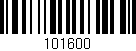 Código de barras (EAN, GTIN, SKU, ISBN): '101600'