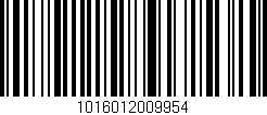 Código de barras (EAN, GTIN, SKU, ISBN): '1016012009954'