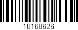 Código de barras (EAN, GTIN, SKU, ISBN): '10160626'