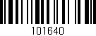 Código de barras (EAN, GTIN, SKU, ISBN): '101640'