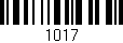 Código de barras (EAN, GTIN, SKU, ISBN): '1017'