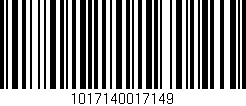 Código de barras (EAN, GTIN, SKU, ISBN): '1017140017149'