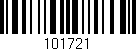 Código de barras (EAN, GTIN, SKU, ISBN): '101721'