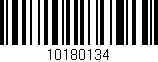Código de barras (EAN, GTIN, SKU, ISBN): '10180134'
