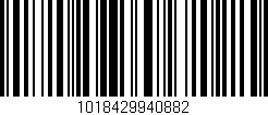 Código de barras (EAN, GTIN, SKU, ISBN): '1018429940882'