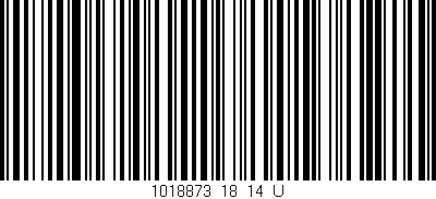 Código de barras (EAN, GTIN, SKU, ISBN): '1018873_18_14_U'