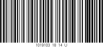 Código de barras (EAN, GTIN, SKU, ISBN): '1019103_18_14_U'
