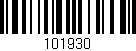 Código de barras (EAN, GTIN, SKU, ISBN): '101930'