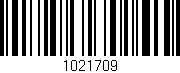 Código de barras (EAN, GTIN, SKU, ISBN): '1021709'
