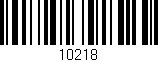 Código de barras (EAN, GTIN, SKU, ISBN): '10218'