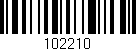 Código de barras (EAN, GTIN, SKU, ISBN): '102210'