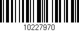 Código de barras (EAN, GTIN, SKU, ISBN): '10227970'