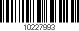 Código de barras (EAN, GTIN, SKU, ISBN): '10227993'