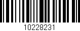 Código de barras (EAN, GTIN, SKU, ISBN): '10228231'
