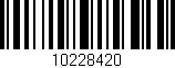 Código de barras (EAN, GTIN, SKU, ISBN): '10228420'