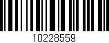 Código de barras (EAN, GTIN, SKU, ISBN): '10228559'