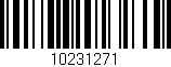 Código de barras (EAN, GTIN, SKU, ISBN): '10231271'