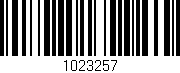 Código de barras (EAN, GTIN, SKU, ISBN): '1023257'