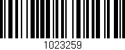Código de barras (EAN, GTIN, SKU, ISBN): '1023259'