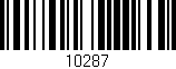 Código de barras (EAN, GTIN, SKU, ISBN): '10287'